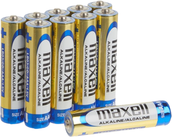 PILE ALKALINE MAXELL AAA/6PCS LR03(GD)6B